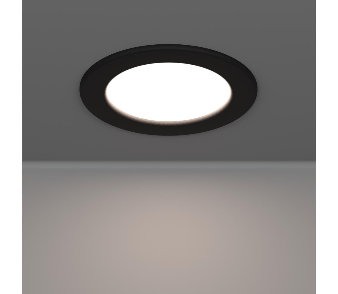 Eglo 901387 - LED Podhledové svítidlo FUEVA LED/6,3W/230V pr. 11,9 cm černá 901387