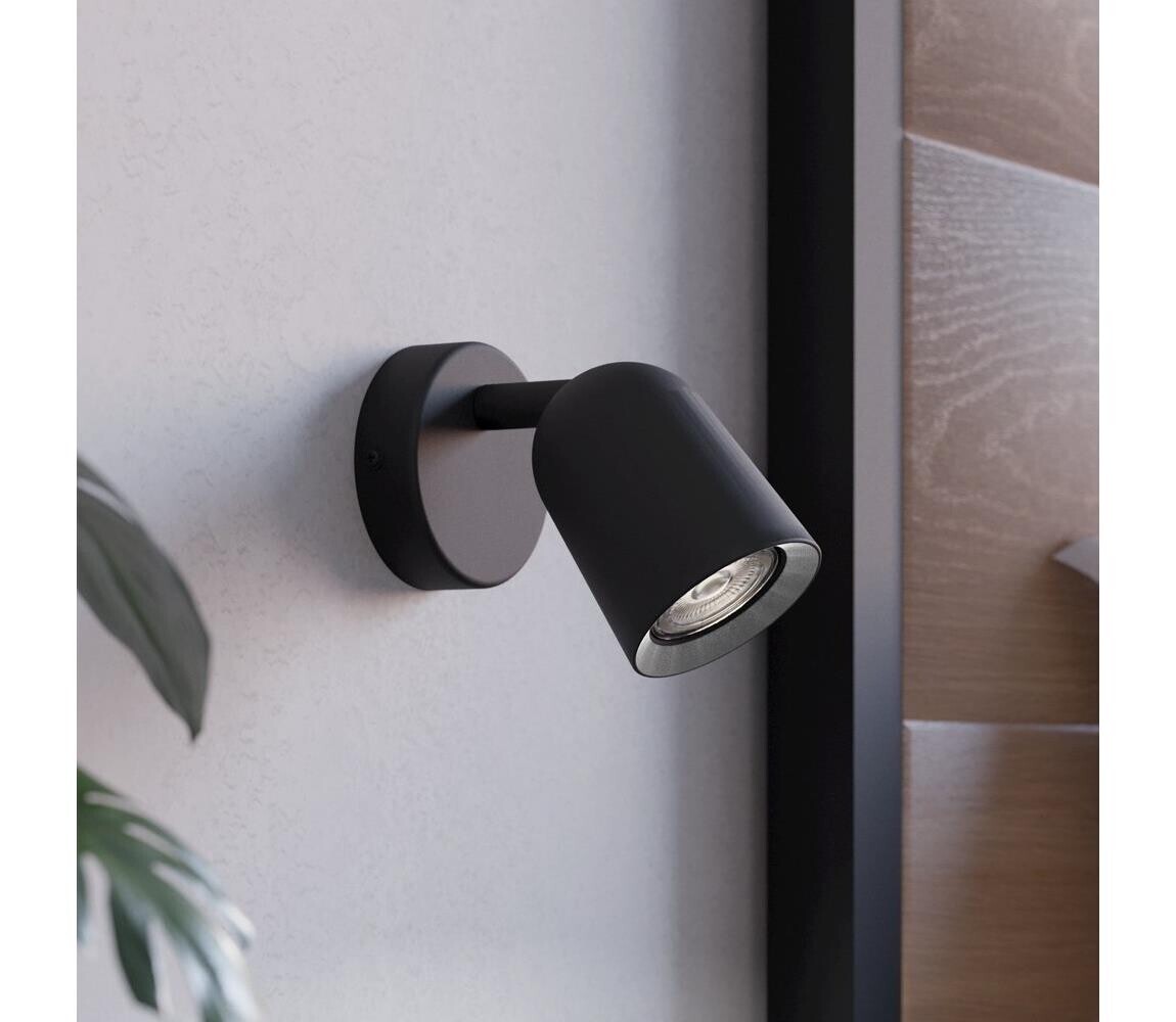 Eglo 901952 - Nástěnné bodové svítidlo CAMALDOLI 1xGU10/5W/230V černá 901952