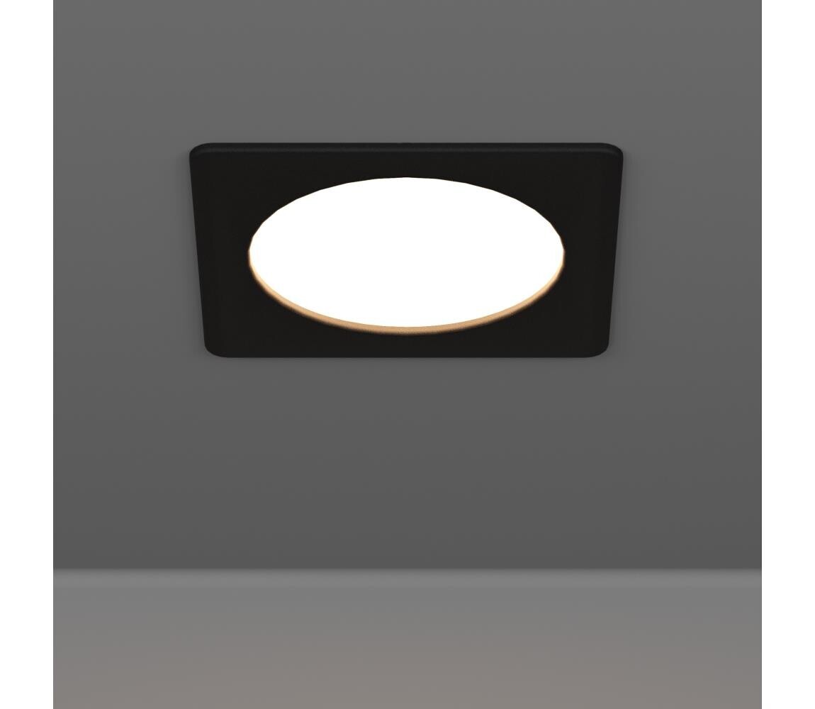 Eglo 901391 - LED Podhledové svítidlo FUEVA LED/6,3W/230V 11,9x11,9 cm černá 901391