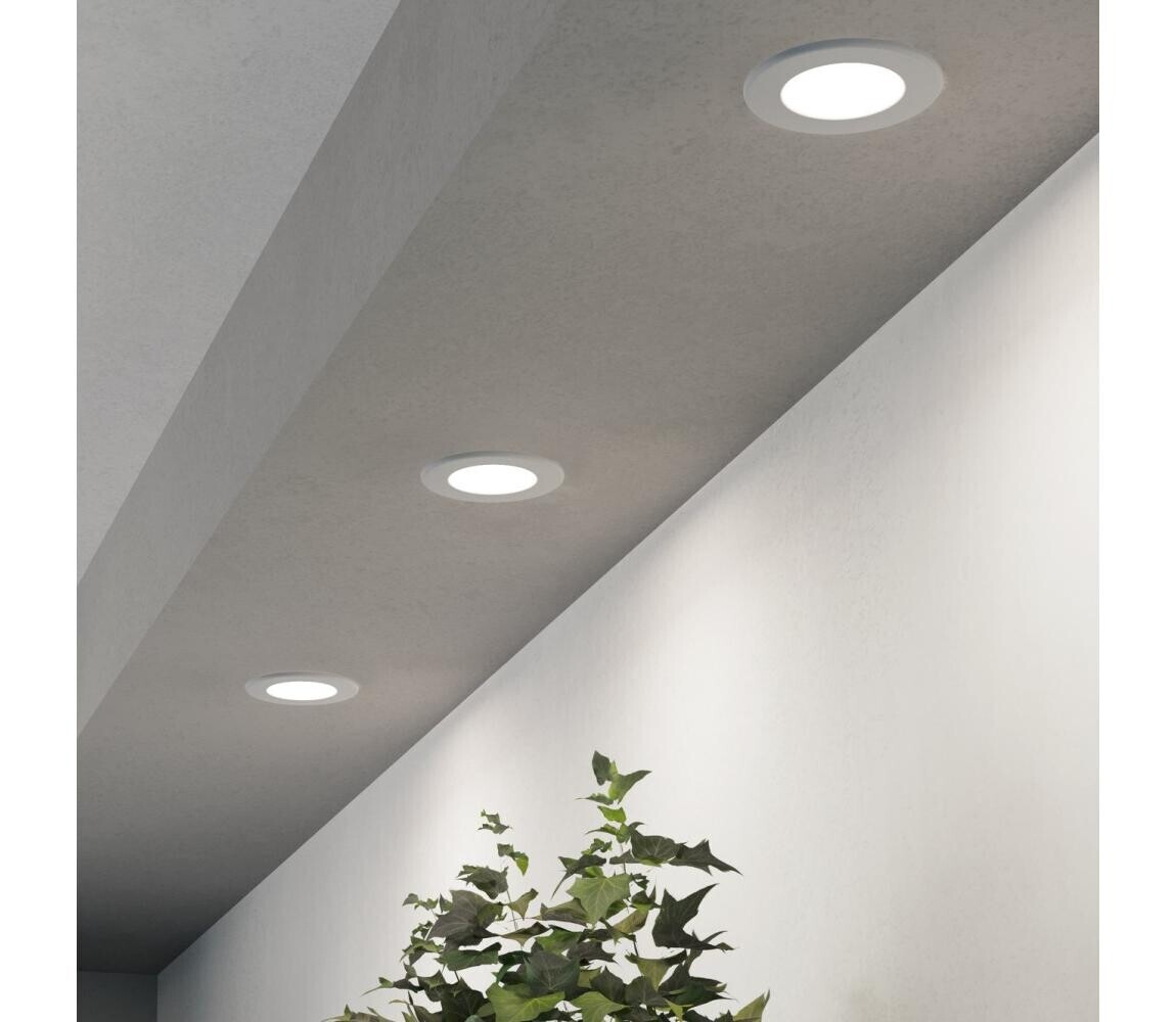 Eglo 901394-SADA 3xLED Podhledové svítidlo FUEVA LED/3,7W/230V pr. 8,8 cm bílá 901394