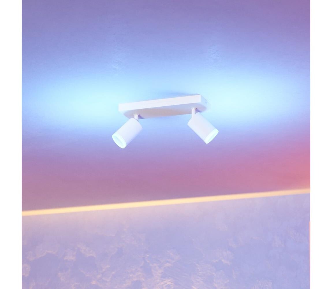 Eglo 901943 - LED RGBW Stm. bodové svítidlo MELITELLO-Z 2xLED/3,7W/230V bílá 901943