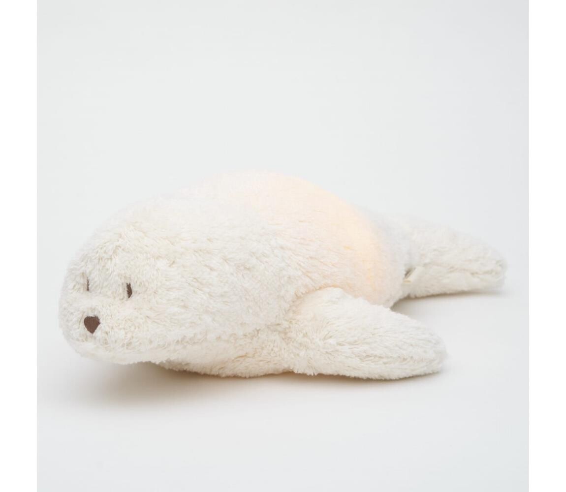 Moonie - Usínáček s melodií a světlem tuleň organic polar 8664MOO