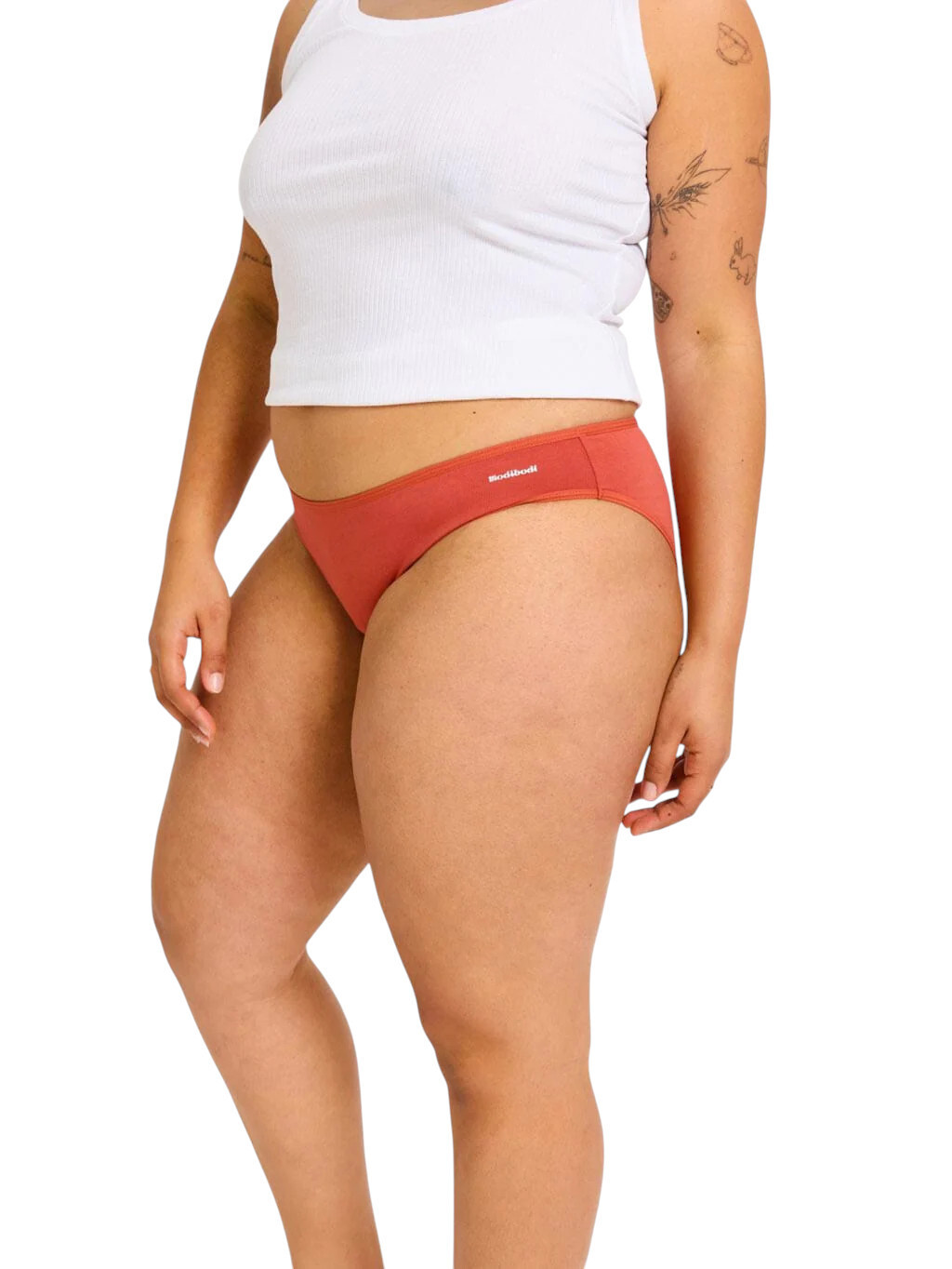 Menstruační kalhotky Modibodi Basic Cheeky Bikini Moderate-Heavy Cedar (MKMBCBMHCe) L