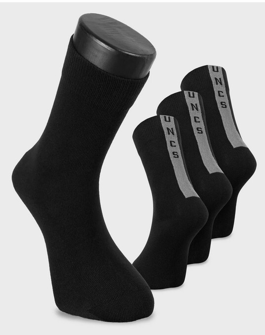 3PACK pánské ponožky UNCS BAXTER černé (25Z099PPON) M