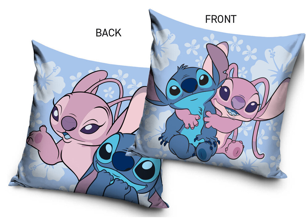 Carbotex Povlak na polštářek 40x40 cm - Lilo a Stitch 