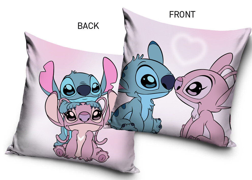 Carbotex Povlak na polštářek 40x40 cm - Lilo a Stitch 