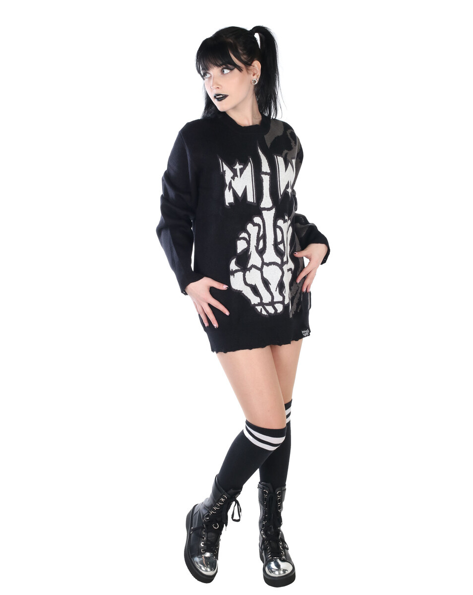 svetr pánské Motionless in White - F.O.A.D.- Black - KILLSTAR - KSRA014427 XS