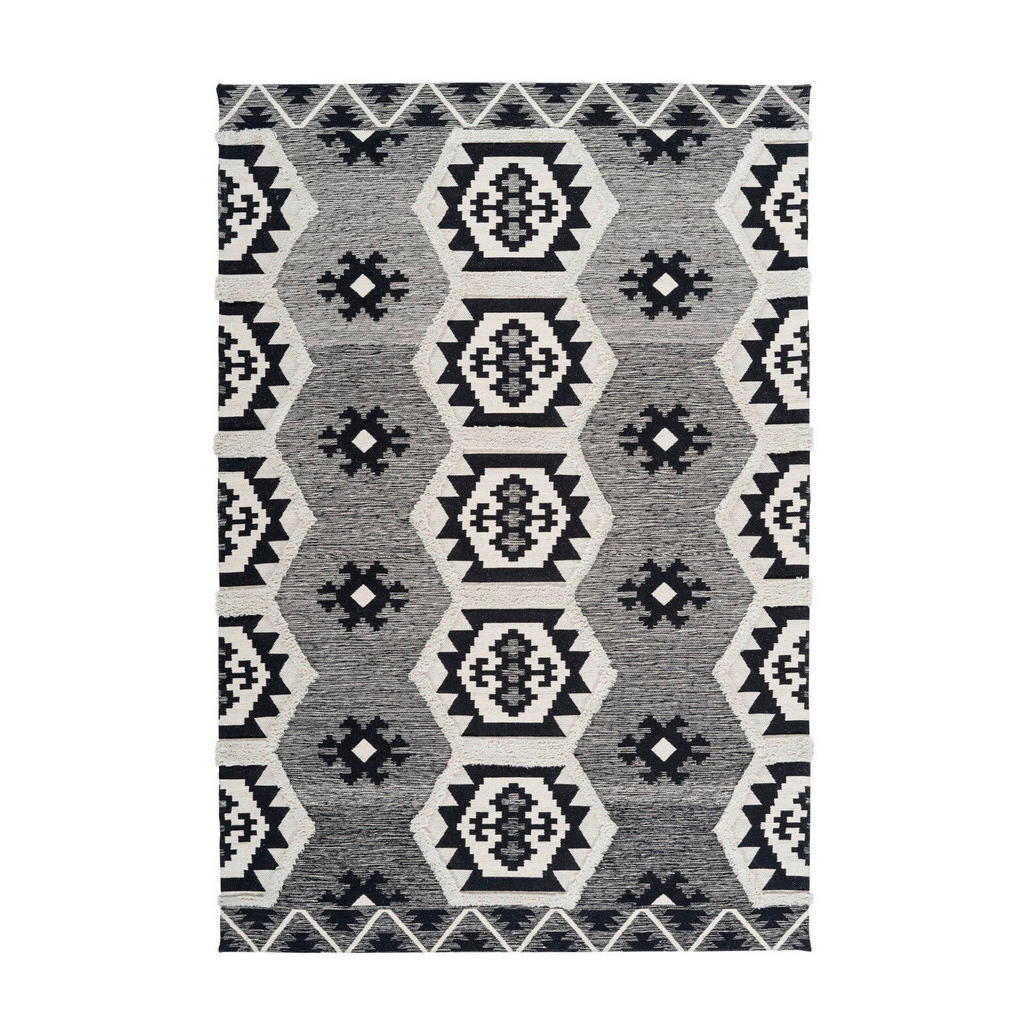 Kayoom KOBEREC TKANÝ NA PLOCHO, 120/170 cm šedá