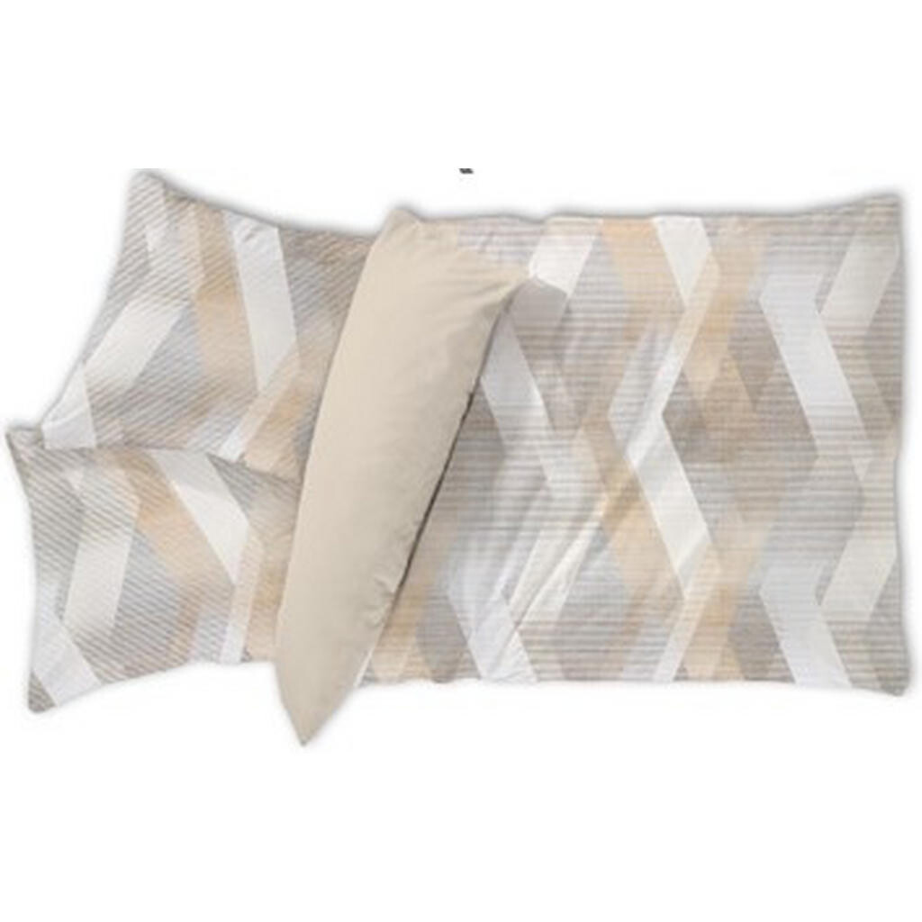 Novel OBOUSTRANNÉ POVLEČENÍ, satén, krémová, 140/220 cm