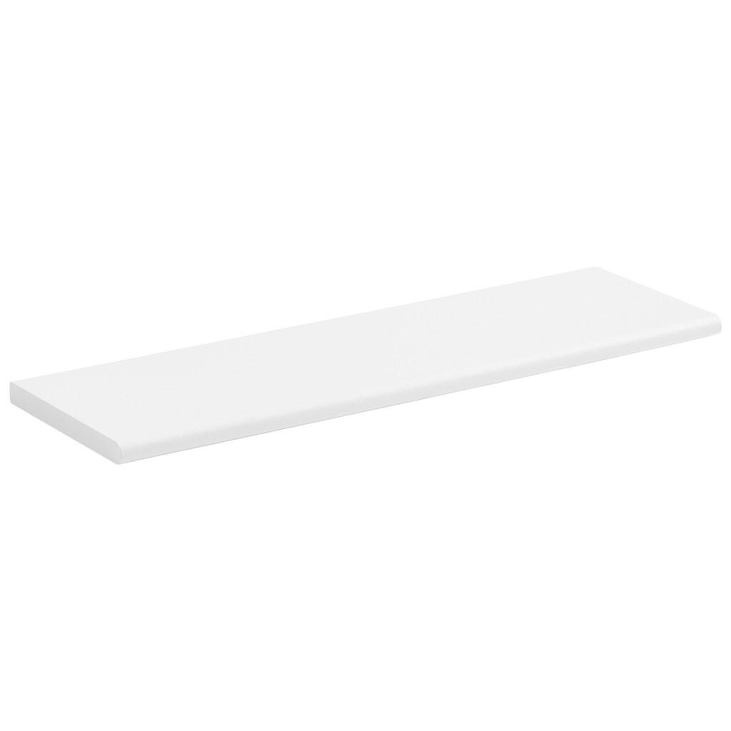 Xora NÁSTĚNNÁ POLICE, vysoce lesklá bílá, 60/1,8/18 cm