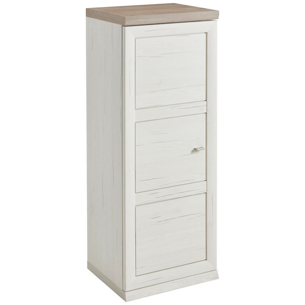 Hom`in SKŘÍŇ NA ŠANONY, šedá, bílá, 50,6/131,6/43 cm