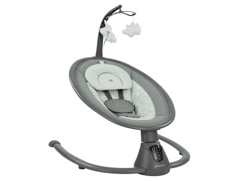 KikkaBoo Houpací lehátko elektrické Twiddle Mint