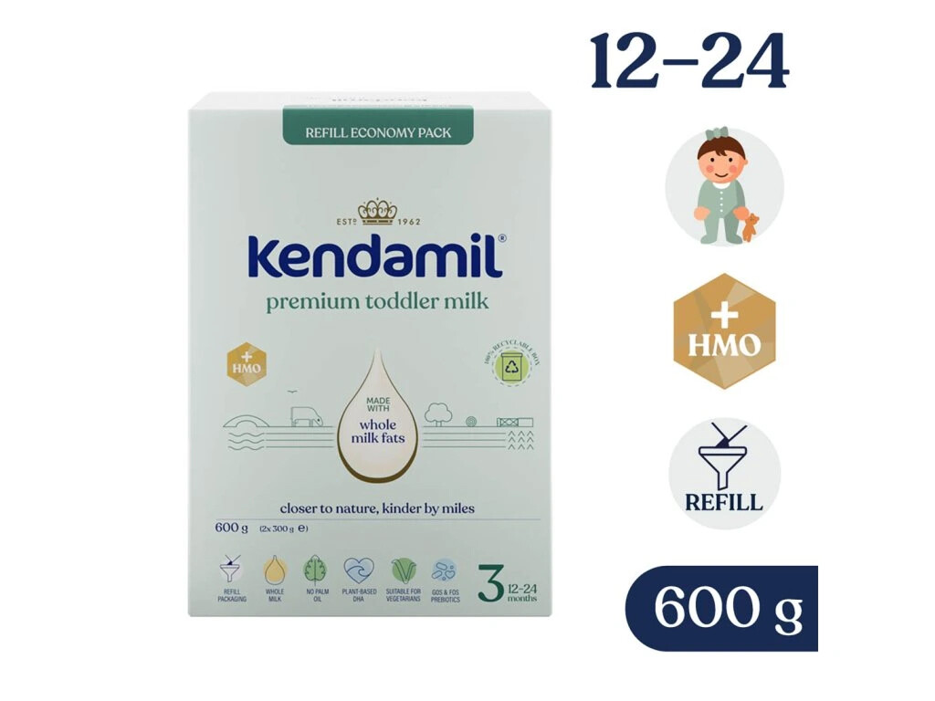 Kendal Nutricare Premium 3 (600 g) - expirace 17.3.2026