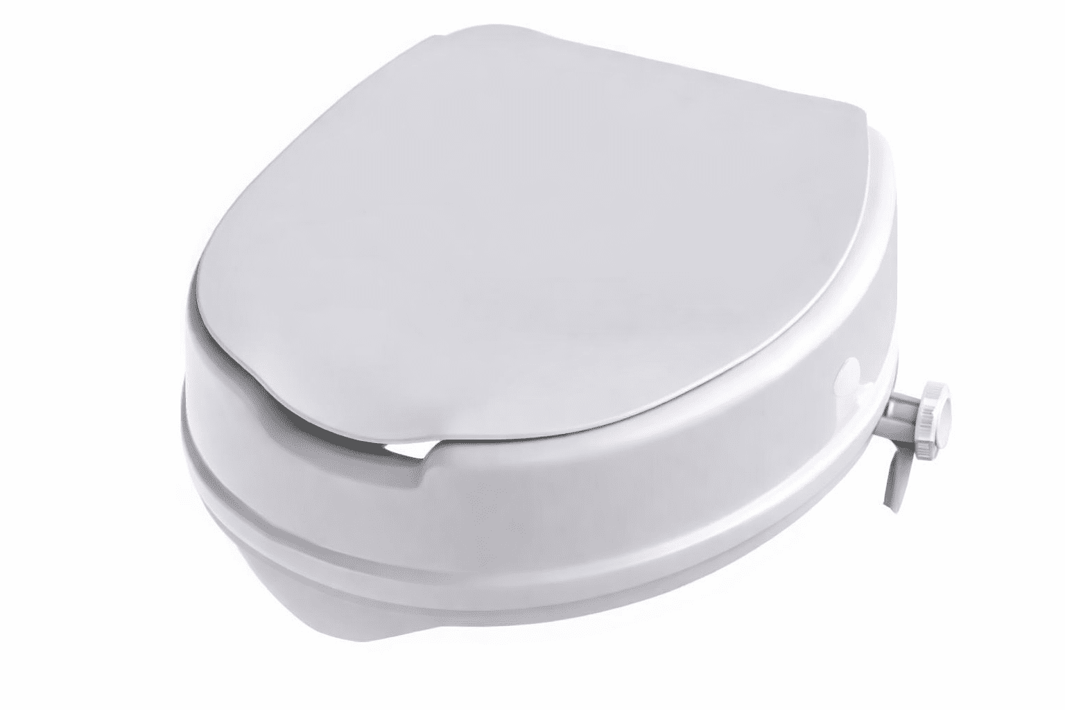 Eco produkty Toilet Assistant NV100 - toaletní nástavec na wc, výška  10 cm s víkem; bílý