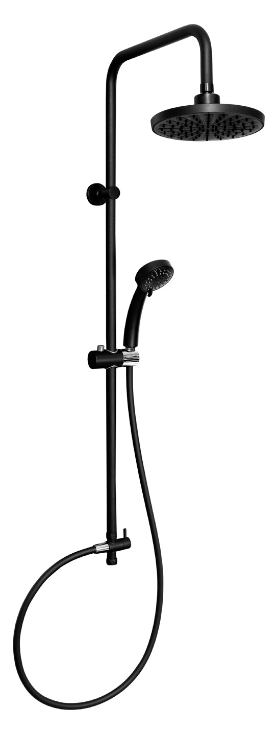 Novaservis Sprchová souprava k baterii s horním vývodem, černá (SET042-5)