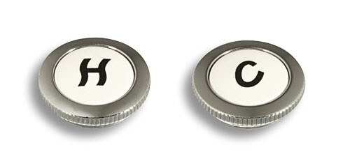 Novaservis Označovač vody  teplá CLASSIC chrom (TS/CLASH-0)