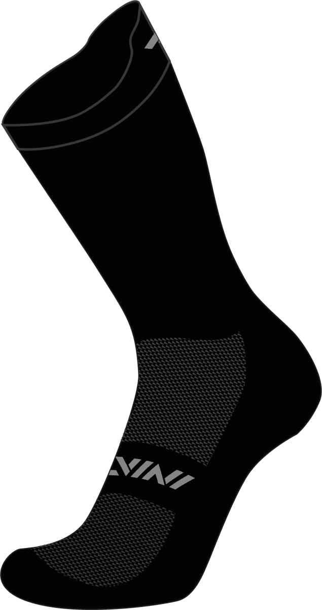 Unisex zateplené ponožky silvini vallonga černá/tmavě šedá 36-38