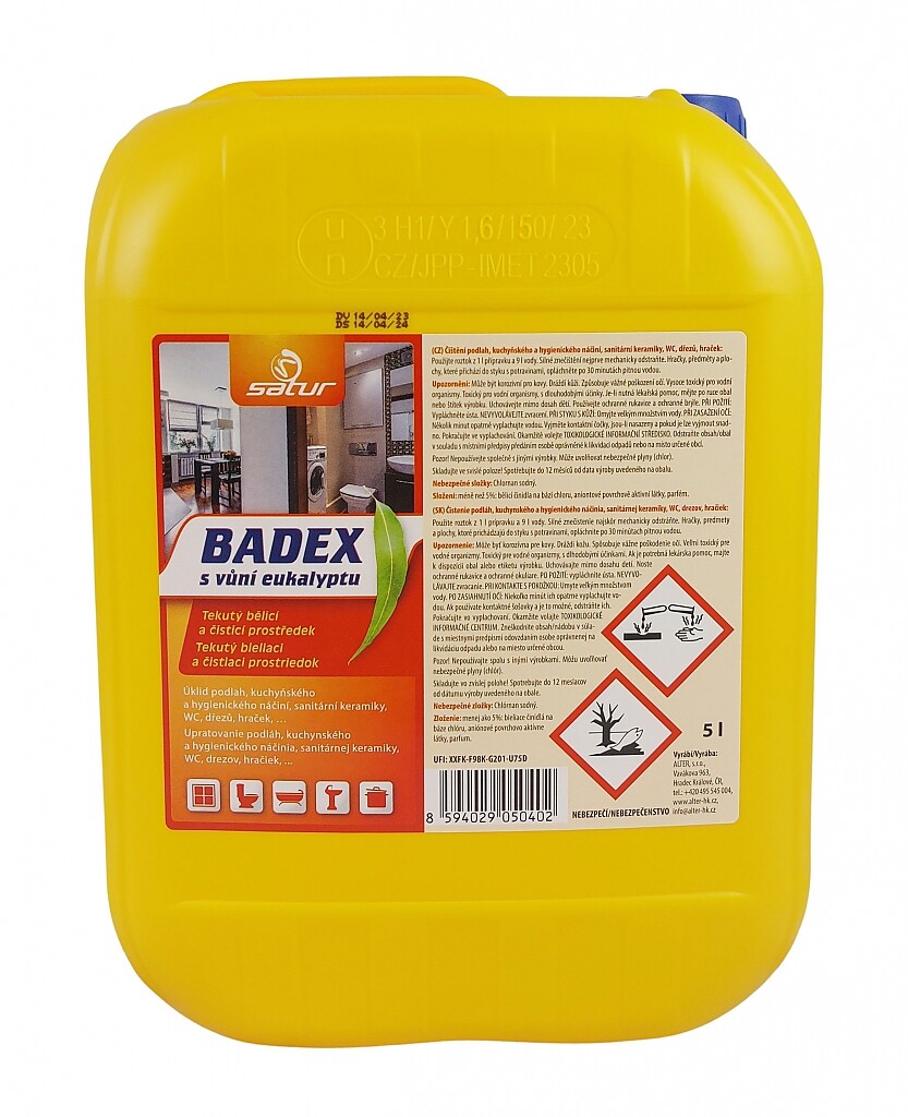 SATUR BADEX s vůní eukalyptu 5l