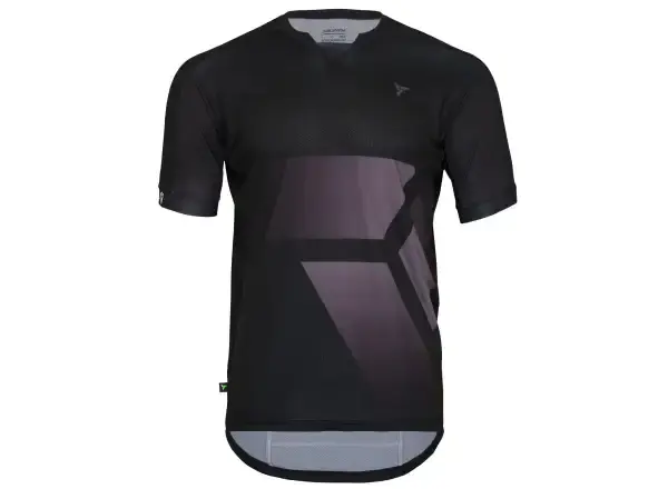 Silvini Gallo pánský volný dres krátký rukáv Black/Grey vel. L