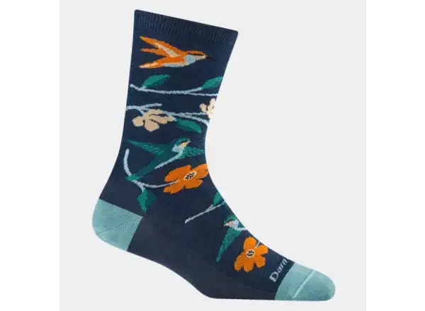 Darn Tough Birds Of A Feather Crew Lightweight dámské ponožky Midnight vel. S (35-38)