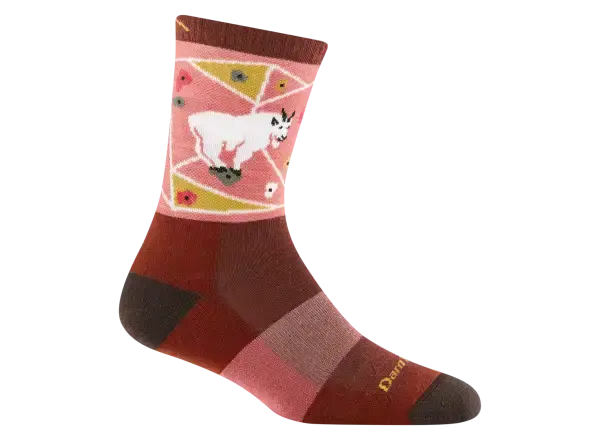 Darn Tough Critter Club Micro Crew Lightweight Cushion dámské ponožky canyon vel. M (38-40)