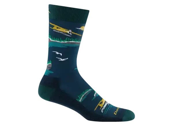 Darn Tough Float Boat Crew Lightweight Cushion pánské ponožky Midnight vel. M (41-42)