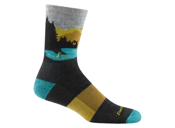 Darn Tough Close Encounters Micro Crew Midweight Cushion pánské ponožky Charcoal vel. M (41-42)