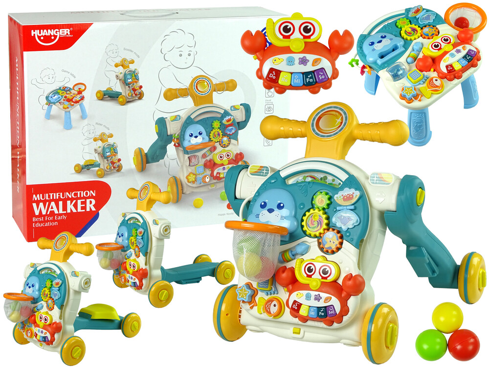 mamido Chodítko 4v1 modré