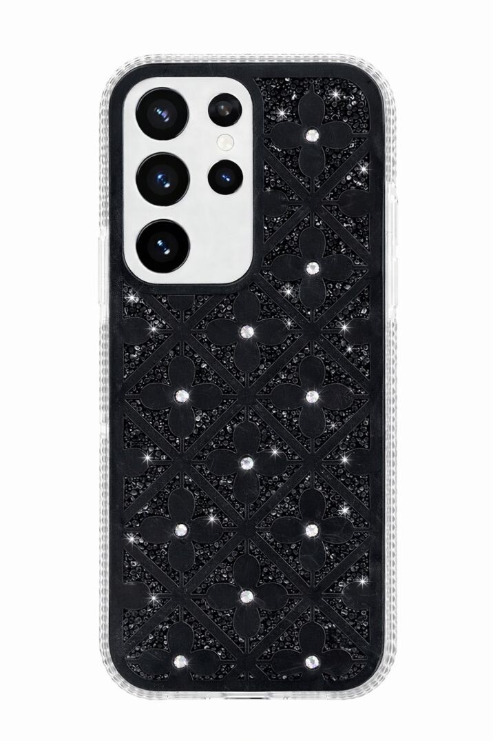 Zadní kryt Flower pro Samsung Galaxy S26 Ultra černý