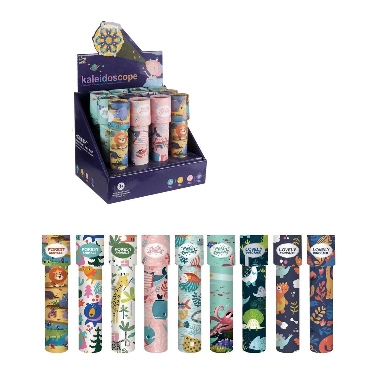 PLEJO Kaleidoskop, více druhů