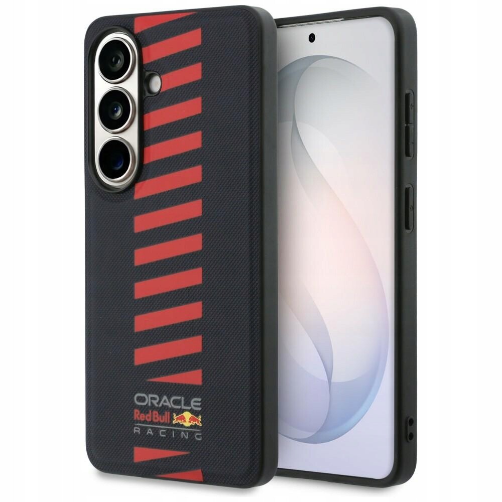 Pouzdro Red Bull Meshed Powerbar MagSafe pro Samsung Galaxy S26, tmavě modré