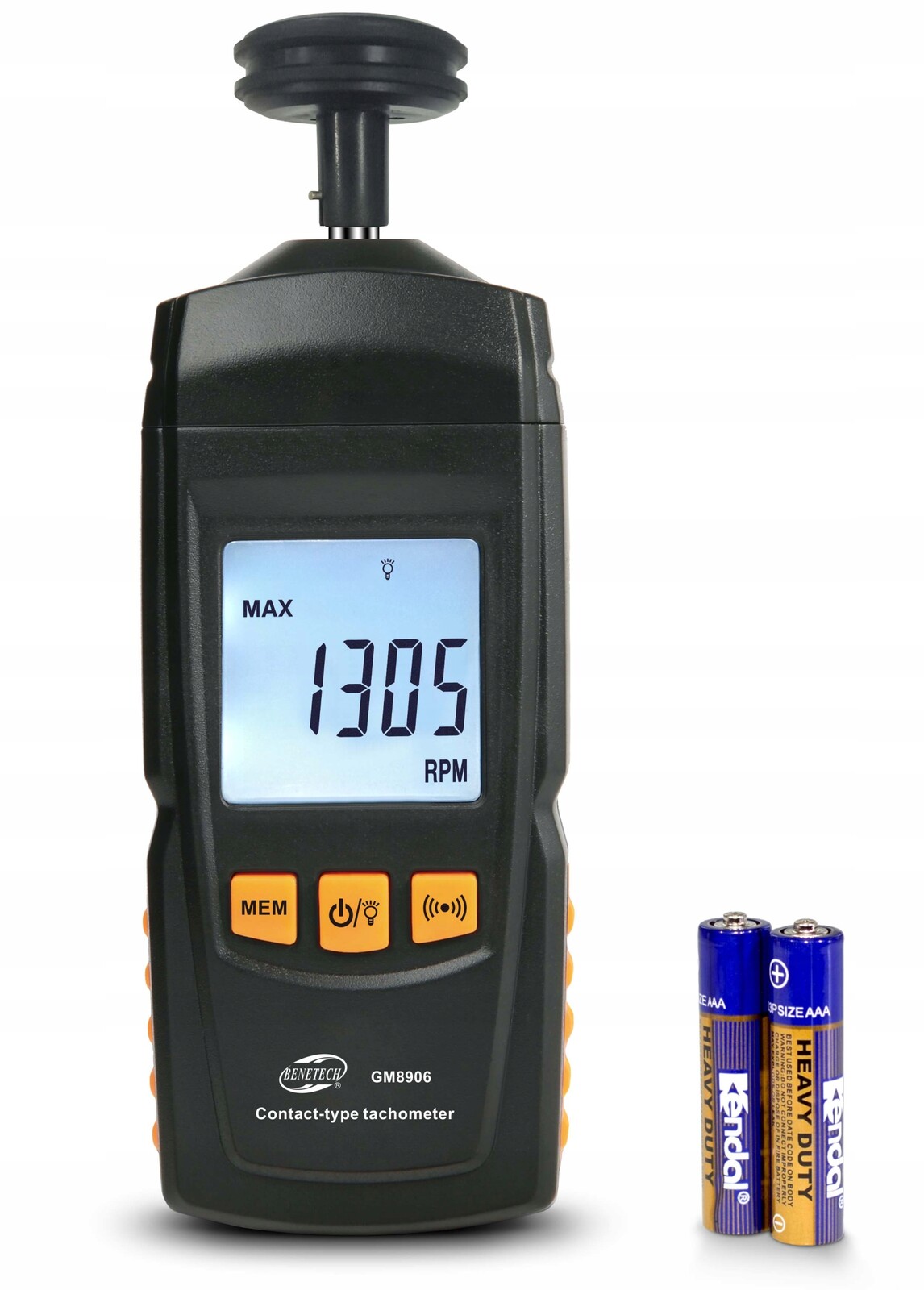 LCD Tachometr Měřič Otáček Do 99999 Ot/min GM8906