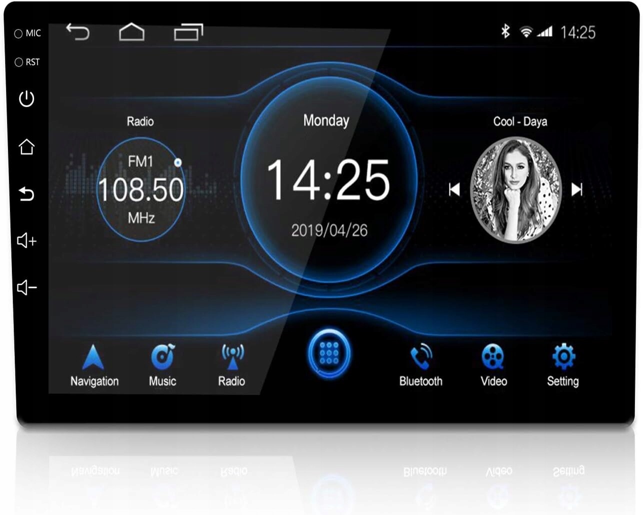 Náhradní Rádio Navi Android Gps Určené Pro Kia Sportage 2010-2015