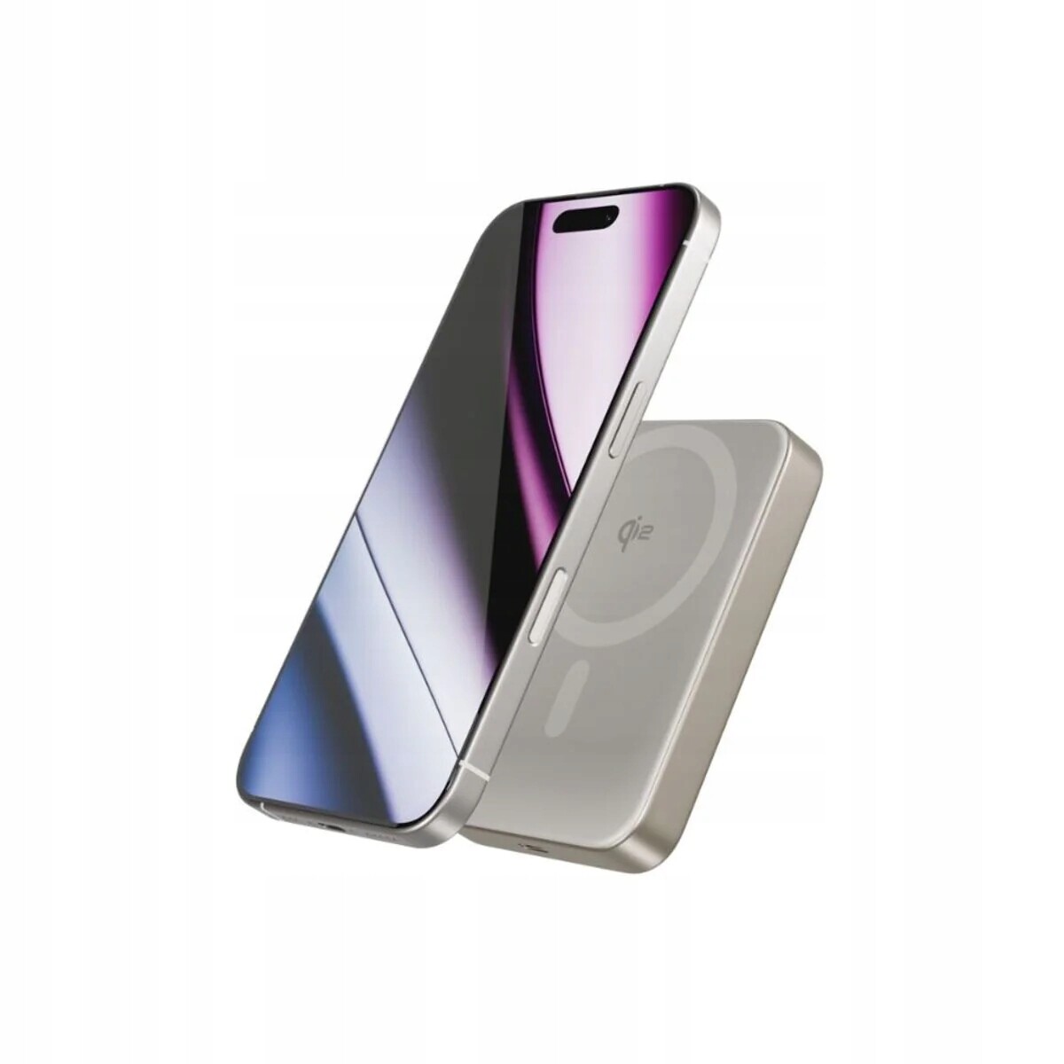 Hliníková bezdrátová powerbanka Epico UltraPack Qi2 10000mAh Mag+ EM71b t