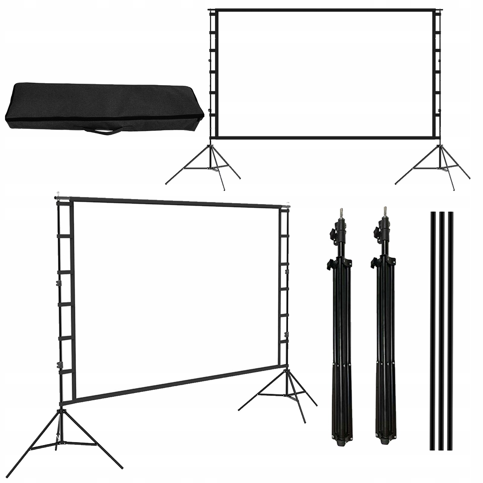 Projekční Plátno 96 Palců S Přenosným Stativem Pro Projektor