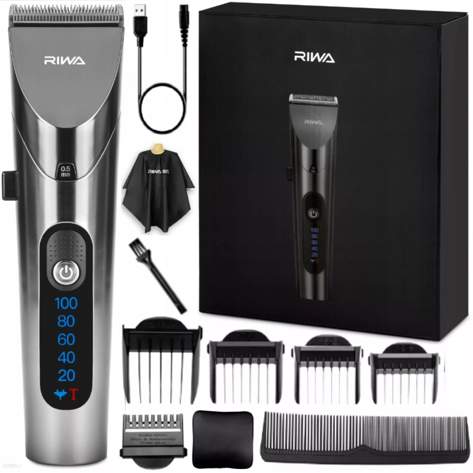 Profesionální bezdrátový zastřihovač vlasů Holicí Strojek