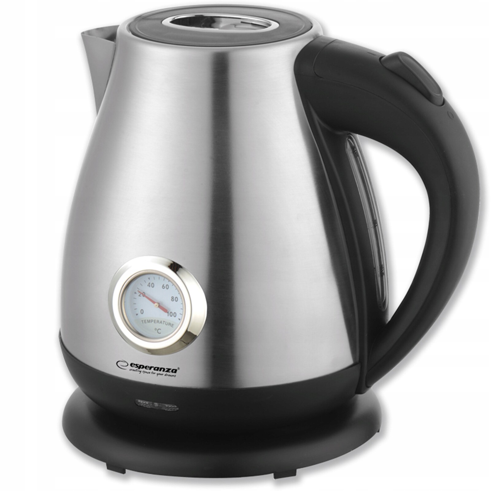 Elektrická varná konvice Esperanza Thames 2200 W 1,7 l stříbrná/šedá