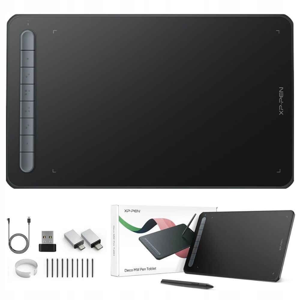 Tablet Xp-pen Deco Mw 8192 Dotykové Pero X3 5080LPI Pro Grafiku
