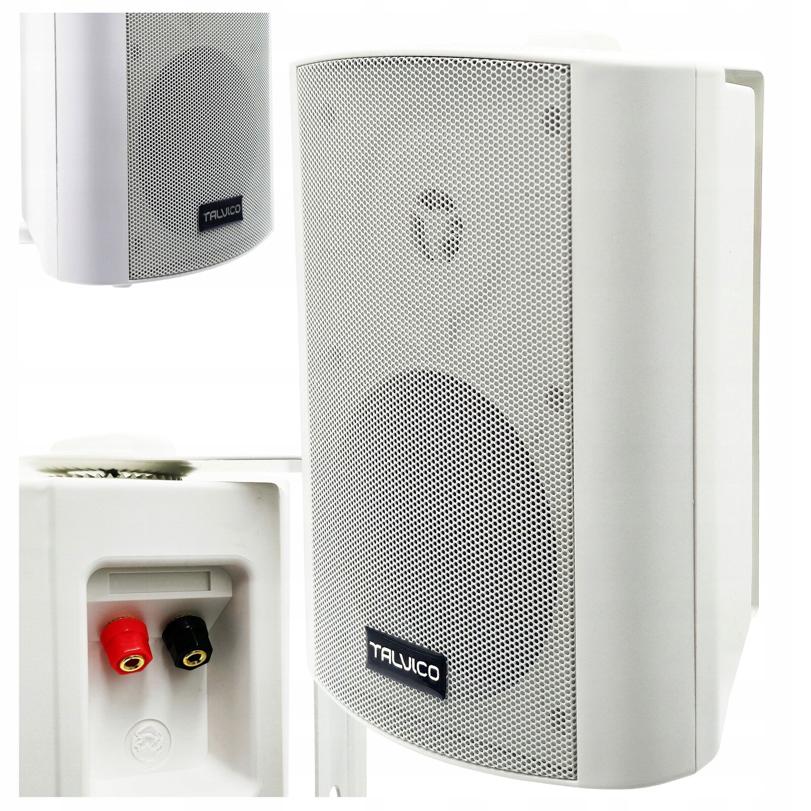 reproduktor TW501 pro domácí fitness bar bílý Talvico 4 ohm 50W