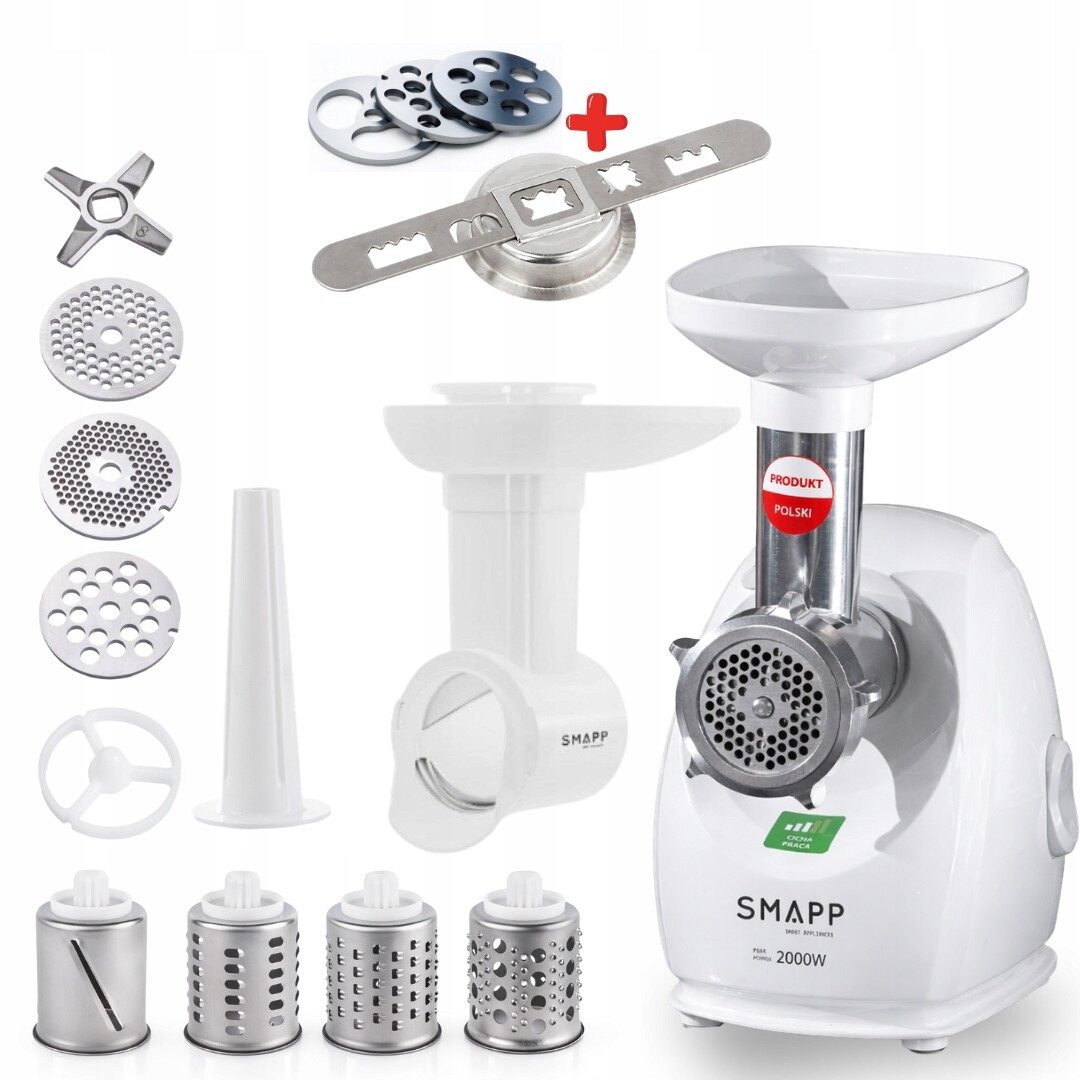 Polský mlýnek na maso s kráječem na maso Smapp 489.81 4 další příslušenství