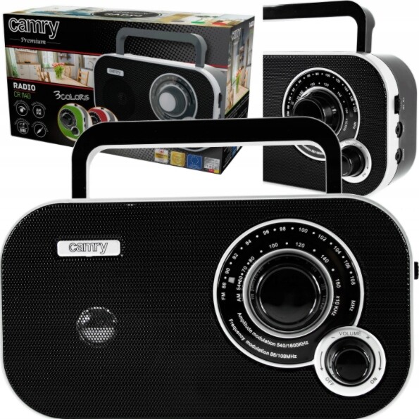 Síťové A Bateriové Rádio Am, Fm Camry Cr 1140b