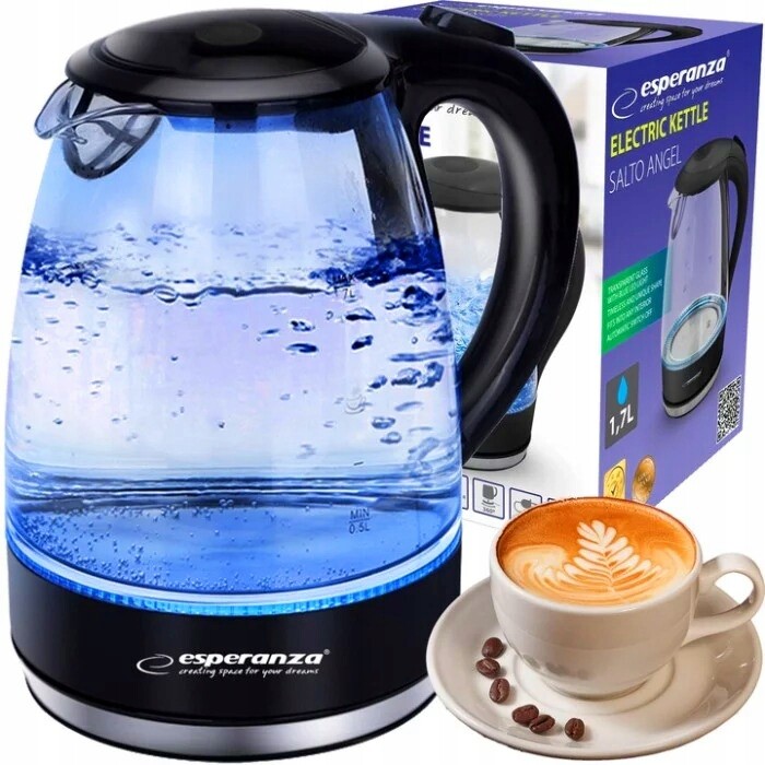 Bezdrátová Elektrická Konvice Esperanza 2200 W