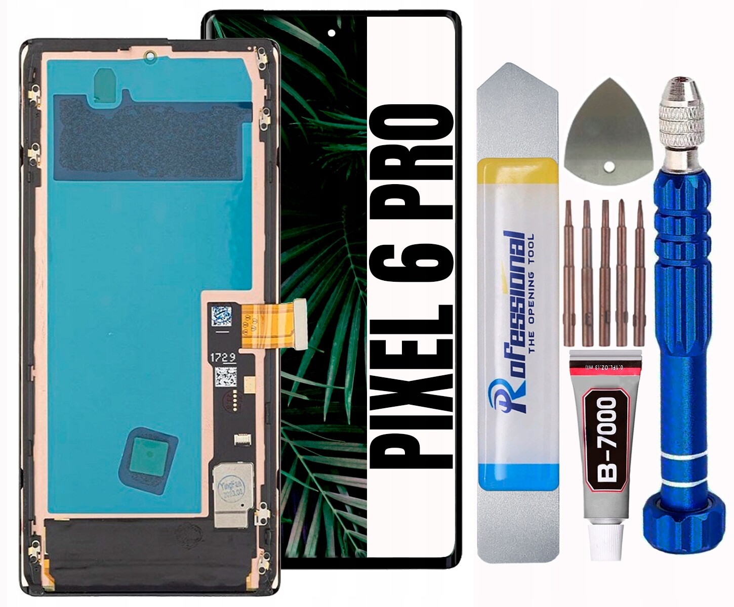 Displej Pro Google Pixel 6 Pro Oled LCD Displej Rámeček