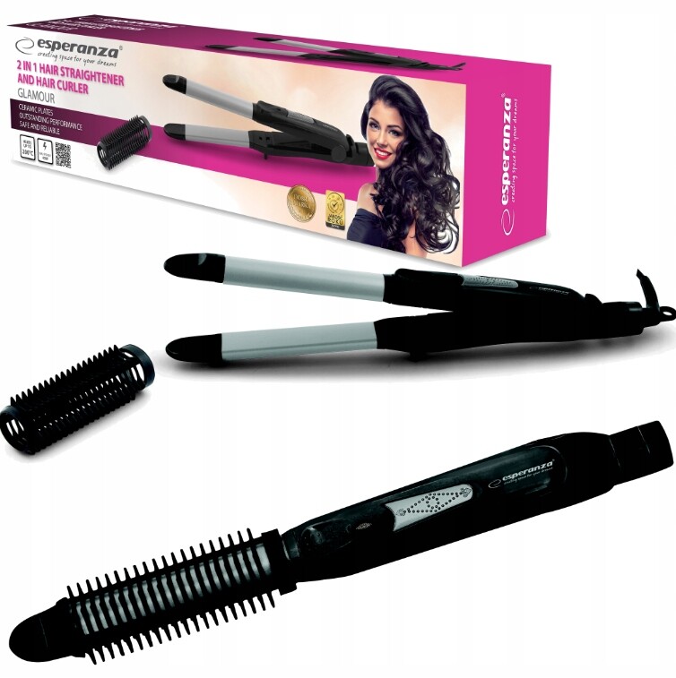 Žehlička Na Vlasy na vlasy Esperanza Glamour EBP005