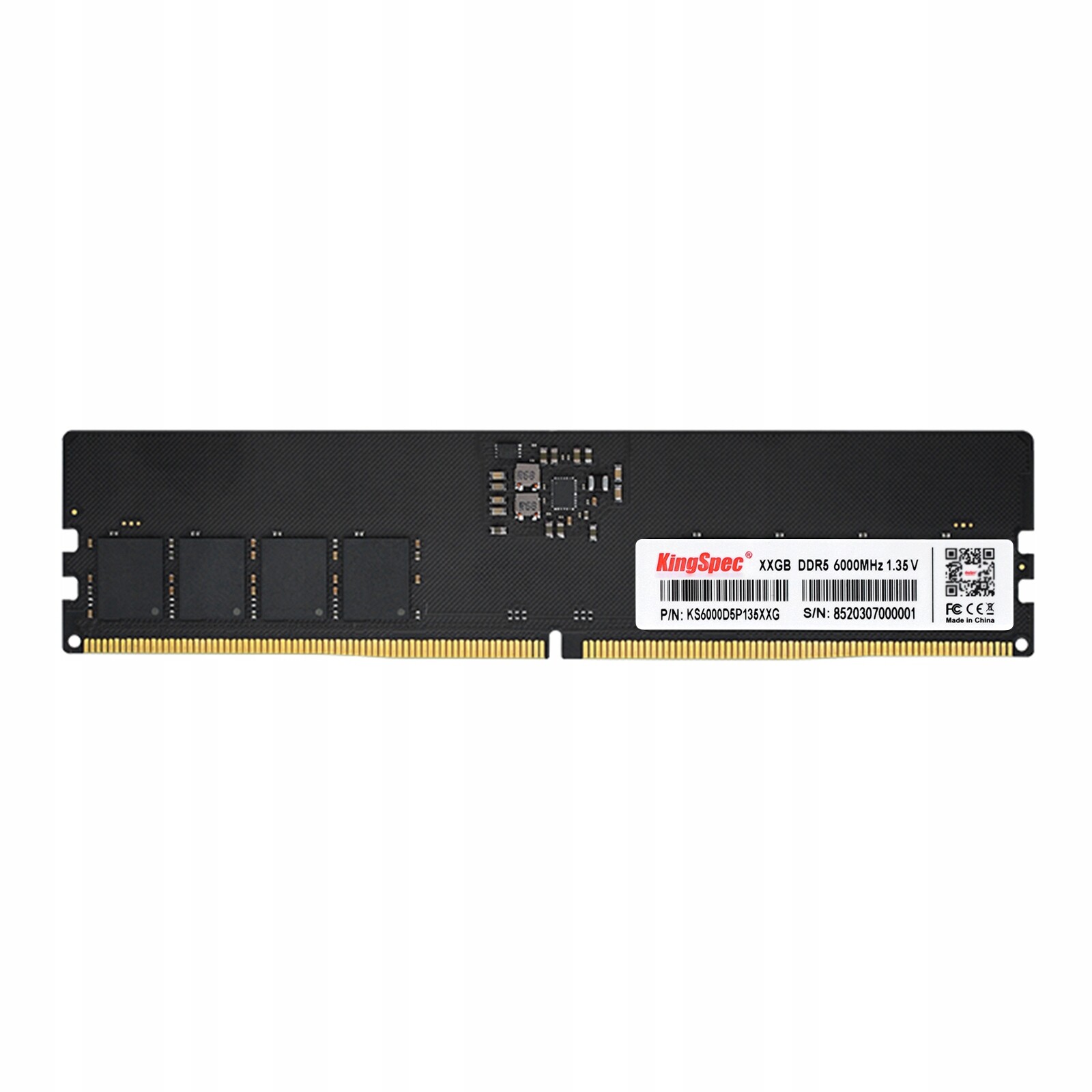 KingSpec Ram DDR5 16GB 6000MHz 1.25V CL34 pro Pc