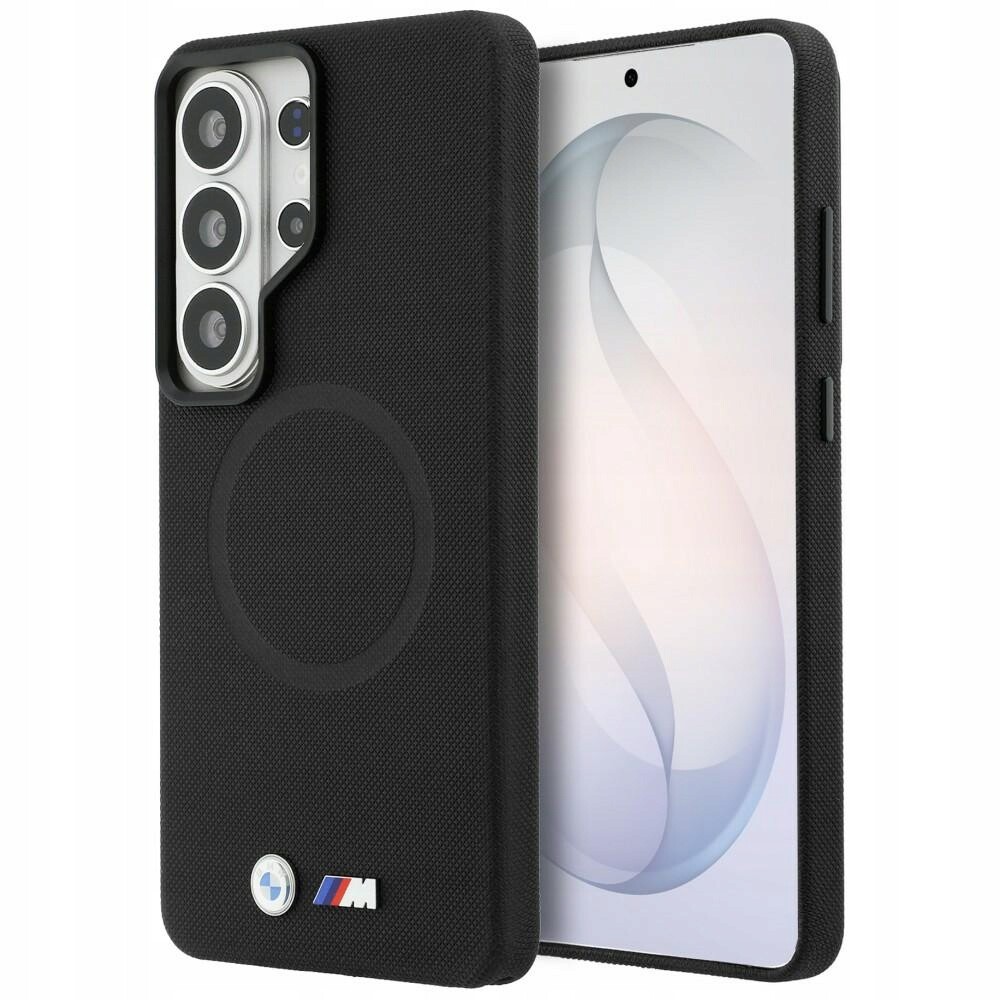 Pouzdro Bmw M Metal Logo MagSafe pro Samsung Galaxy S26 Ultra, černé