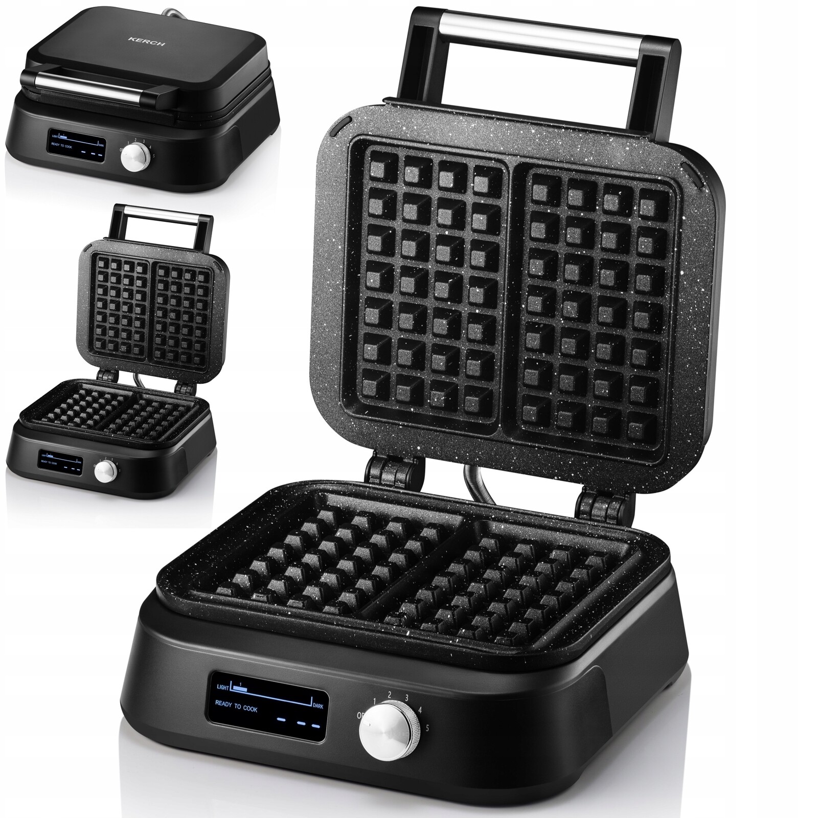 Vaflovač Kerch Siesta 2500 W černý