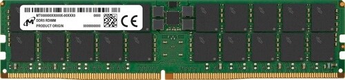 paměť Ram 1x 64GB Micron Ecc Registered DDR5 2Rx4 5600MHz PC5-44800 Rdimm