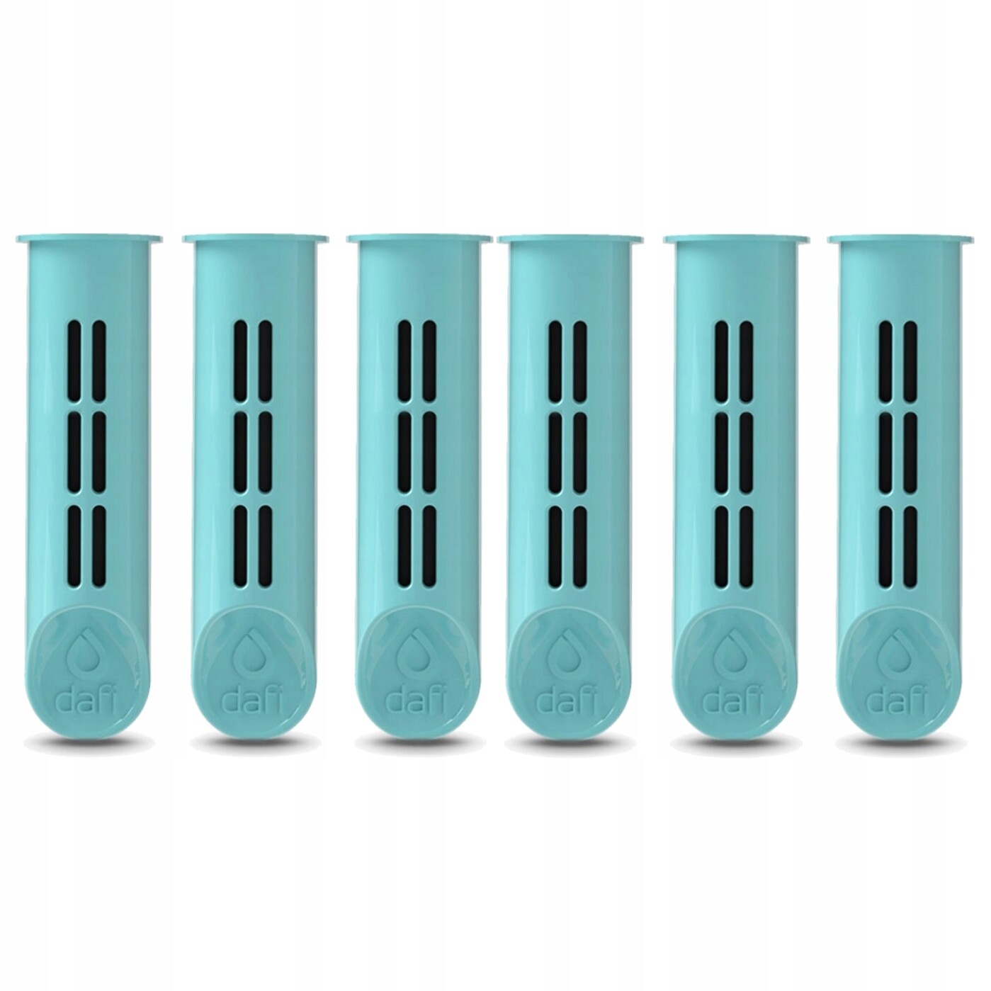 Dafi filtry do lahví Solid a Soft tyrkysové x6