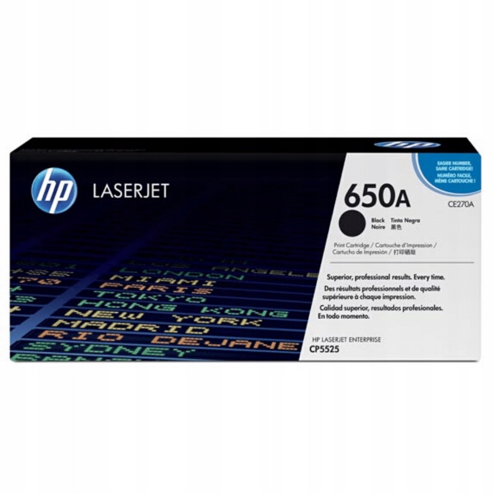 Toner Hp CE270A černý (black)